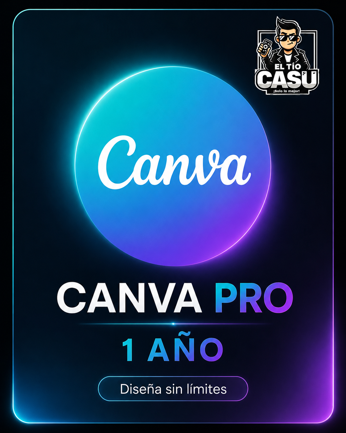 CANVA PRO 1 AÑOS
