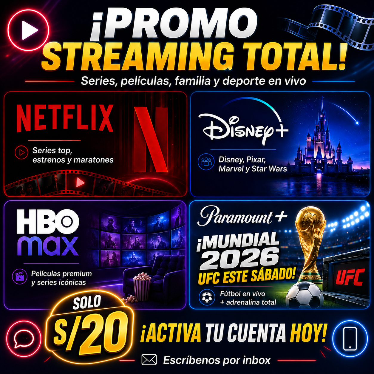 🔥 PROMO STREAMING TOTAL 🔥